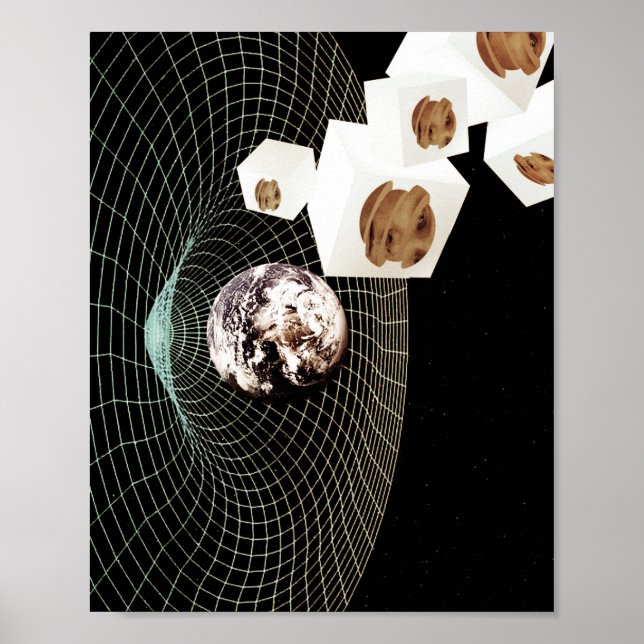 Affiche Transition vers une autre dimension (Devant)