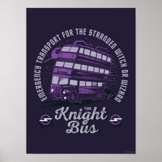 Affiche Transport d'urgence - Le Knight Bus