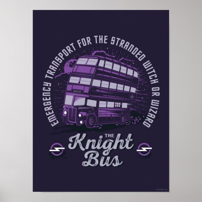 Affiche Transport d'urgence - Le Knight Bus (Devant)