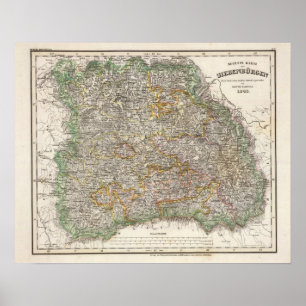 Affiche Transylvanie, Roumanie