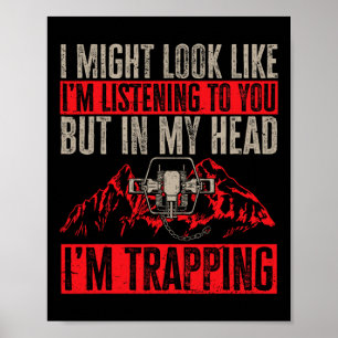 Affiche Trapper de chasse au piège 1