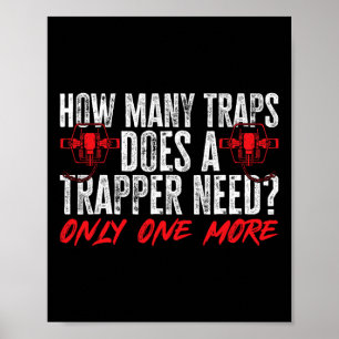 Affiche Trapper de chasse au piège 2