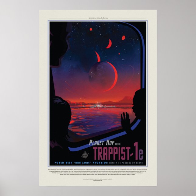 Affiche TRAPPIST-1e (Devant)