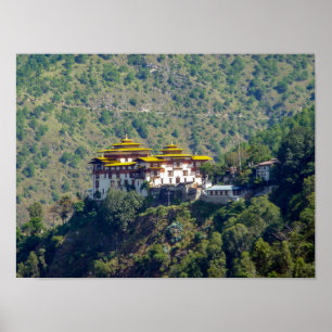 Affiche Trashigang Dzong - Est du Bhoutan