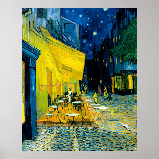 Affiche travail artistique de Vincent Van Gogh (Devant)