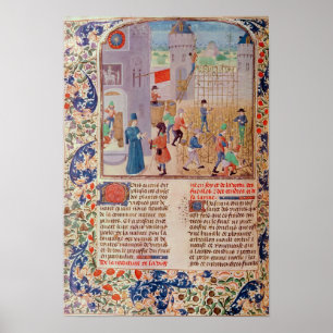 Affiche Travail dans le vignoble