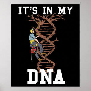 Affiche Travail du bois Hommes Lumberjack Cadeaux Arborist