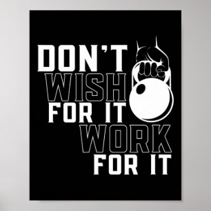 Affiche Travail Pour It Weighlifting Exercice Salle De Fit