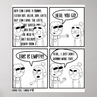 Affiche Travail Sux 40