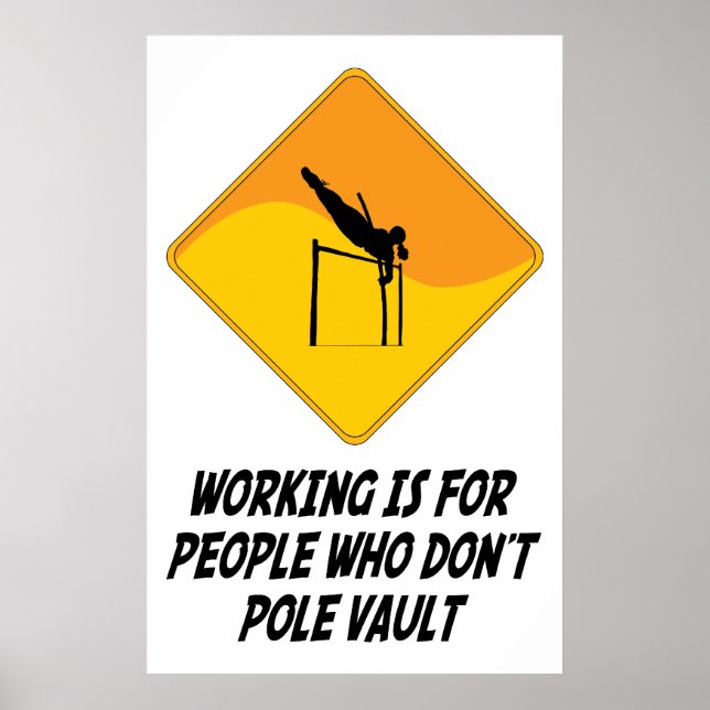 Affiche Travailler est pour les gens qui ne font pas de co (Devant)