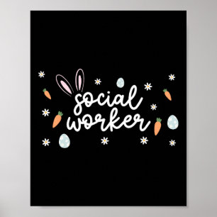 Affiche Travailleur social Easter School Travail social OE