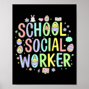 Affiche Travailleur social Travail social Travailleur soci