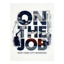 Travailleurs en service à New York City