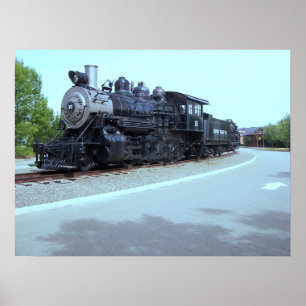Affiche Travaux de locomotive de Baldwin # 15 - vallée rr