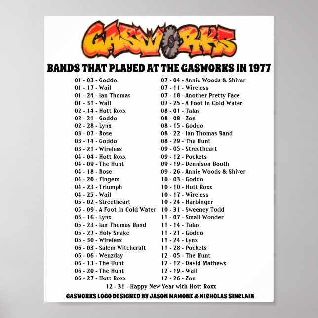 AFFICHE TRAVAUX ESCALIERS - 1977 (Devant)