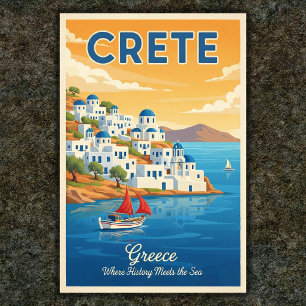 Affiche Travel Greece : une collection Vintage d'affiches