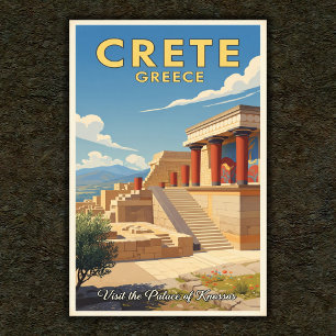 Affiche Travel Greece : une collection Vintage d'affiches 