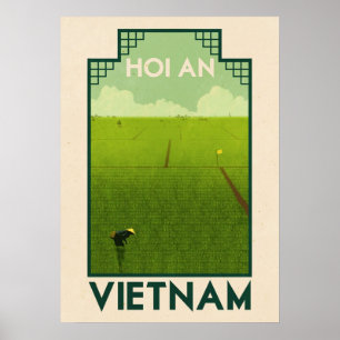 Affiche Travel Hoi An Vietnam