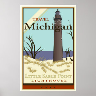 Affiche Travel Michigan