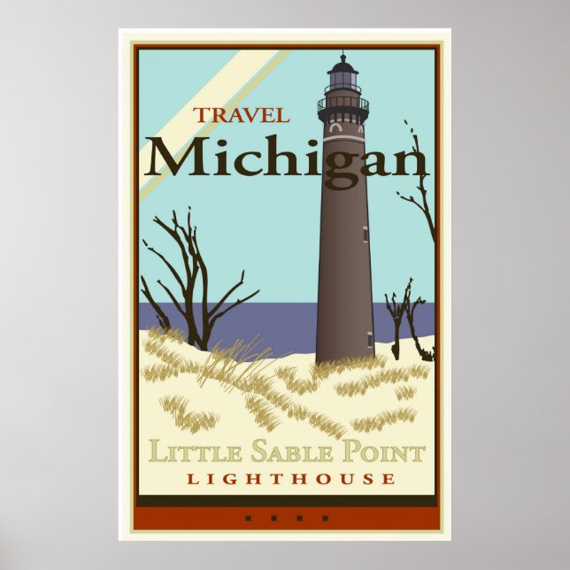 Affiche Travel Michigan (Devant)