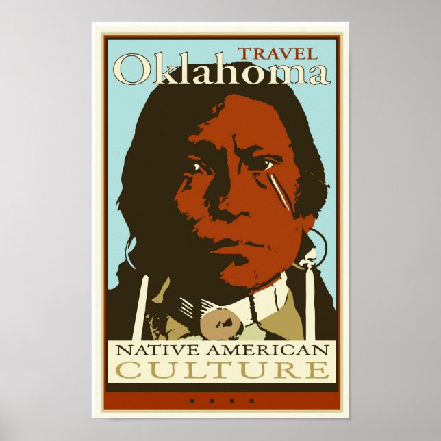 Affiche Travel Oklahoma (Devant)