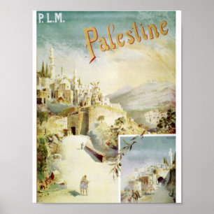 Affiche Travel Palestine
