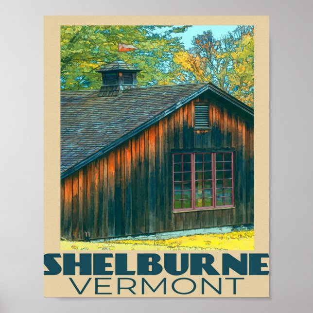 Affiche Travel Shelburne (Devant)