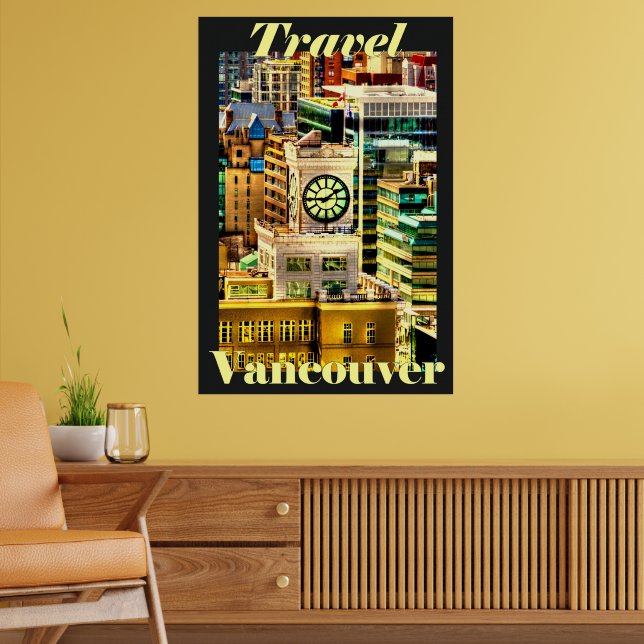 Affiche Travel Vancouver, BC, Canada (Salon 2)