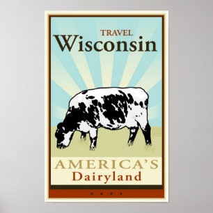 Affiche Travel Wisconsin