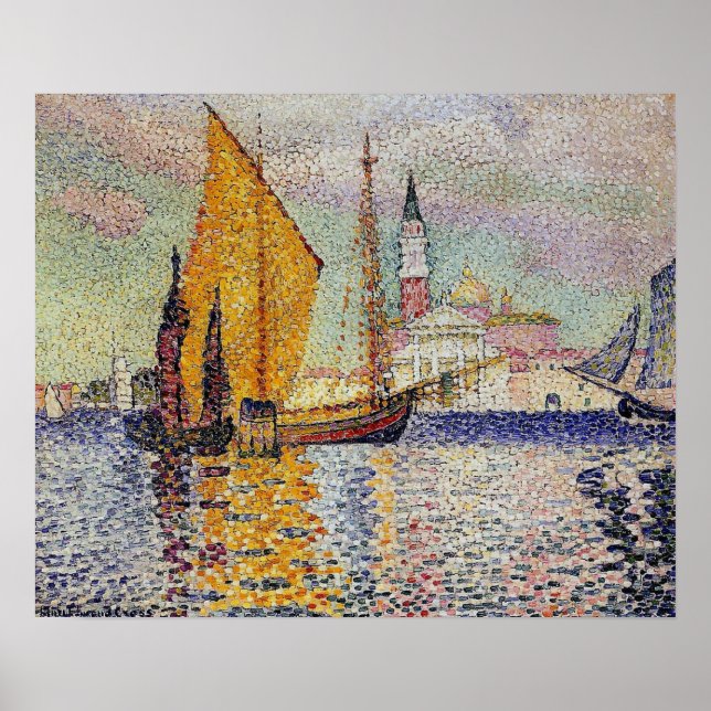 Affiche Travers - San Giorgio Maggiore, Venise, 1903 (Devant)