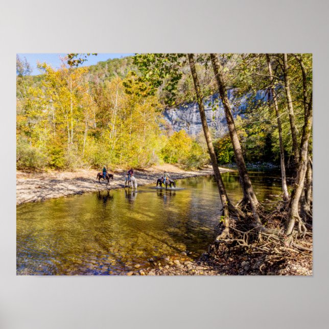 Affiche Traversée De La Rivière Buffalo (Devant)