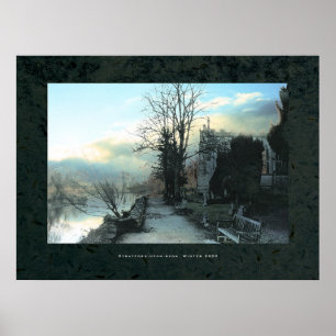 Affiche Traversée le long de la rivière Avon à Stratford.