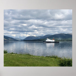 Affiche Traversier naviguant dans la baie de Rothesay, île