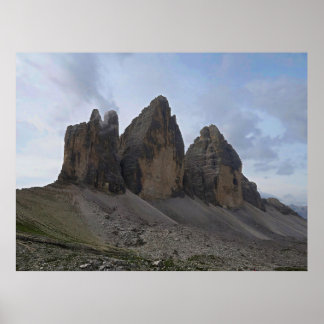 Affiche Tre Cime di Lavaredo