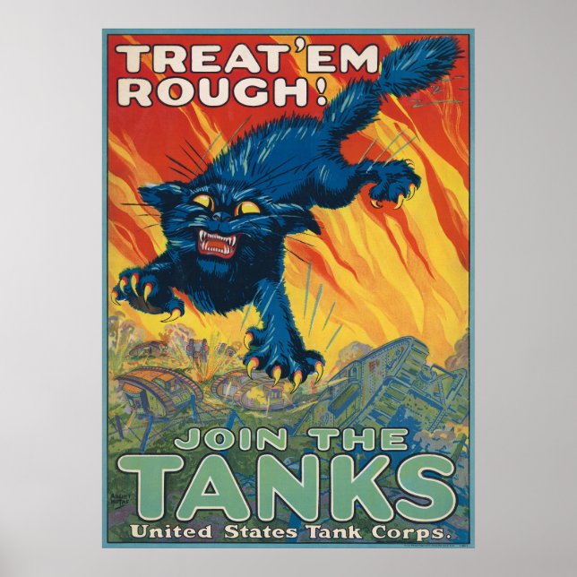 Affiche Treat 'Em Rough - Rejoignez L'Affiche Des Réservoi (Devant)