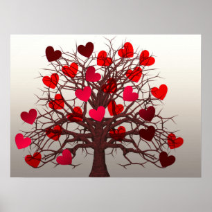 Affiche Tree Of Hearts