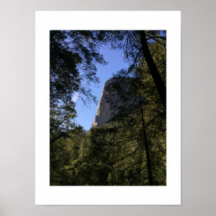 Affiche Treeview Yosemite Green Blue couleur Photographie