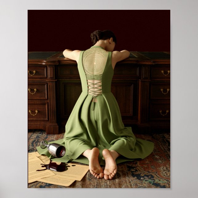 Affiche Treize Symboles : L'affiche du Labyrinthe (Devant)