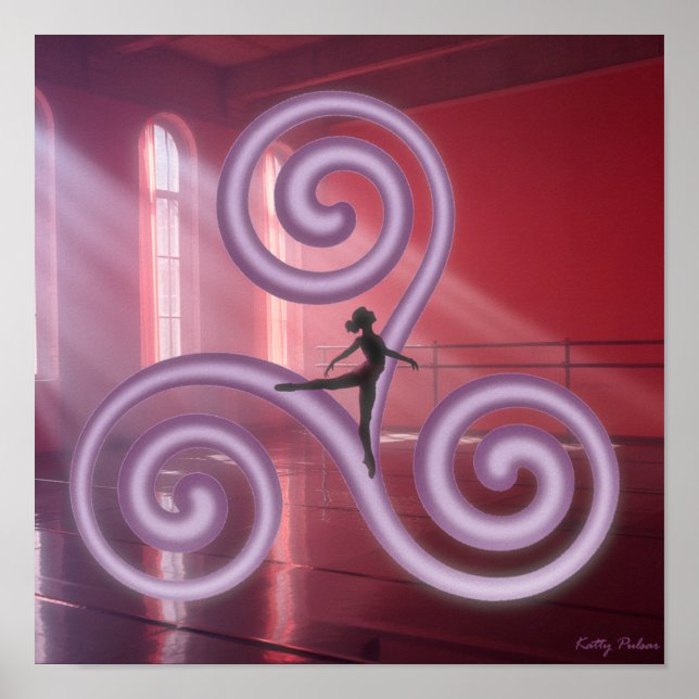 Affiche Treize Symboles : L'affiche Triskele (Devant)