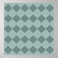 Trellis marocain vintage quatrefoil patte sans sou