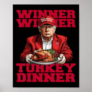 Affiche Trending Humour Trump Gagnant Turquie Dinnerth