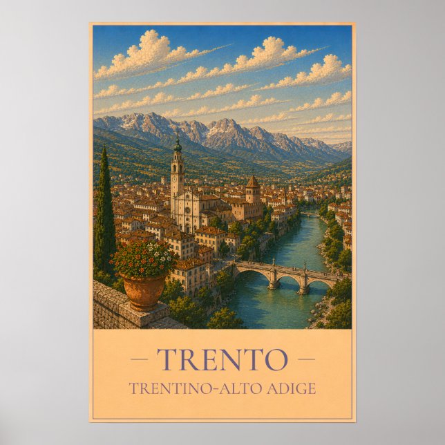Affiche Trento (Devant)