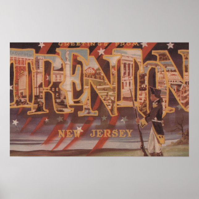 Affiche Trenton, New Jersey (Revolutionary) (Devant)