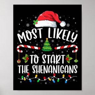 Affiche Très Probable De Commencer La Famille Shenanigans
