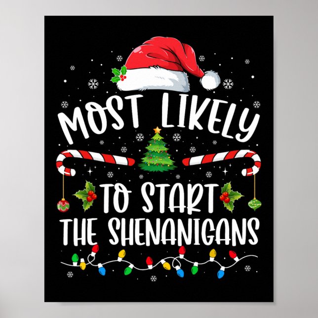 Affiche Très Probable De Commencer La Famille Shenanigans  (Devant)
