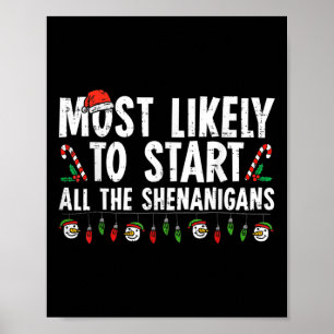 Affiche Très Probable De Démarrer Tous Les Shenanigans Fam