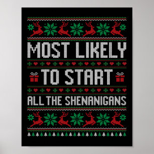 Affiche Très Probable De Démarrer Toutes Les Shenanigans F