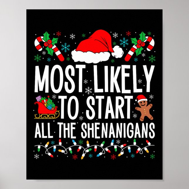 Affiche Très Probable De Démarrer Toutes Les Shenanigans F (Devant)