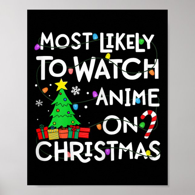 Affiche Très Probable De Regarder Anime Sur Noël Le Chapea (Devant)