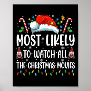 Affiche Très Probable De Voir Tous Les Films De Noël Fami